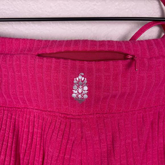 Free People Movement Can't Handle This Shorts Pink Size XS Athleisure Sporty - Picture 8 of 14